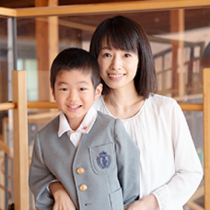 津田直子さん・泰彦くん